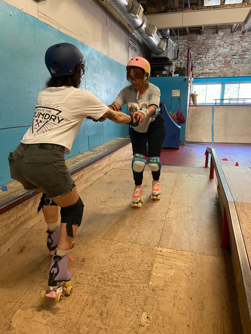 Roller Skate Lessons Skate The Foundry