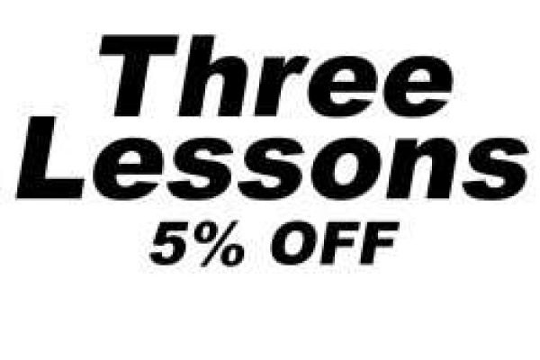 3 Private Lessons