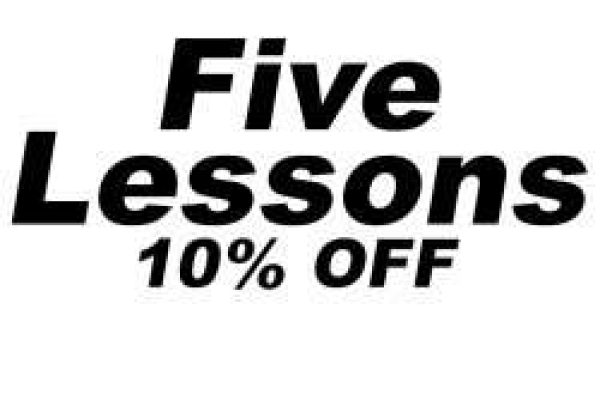 5 Private Lessons